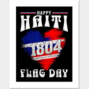 Flag Day an History Revolution Since 1804 Posters and Art